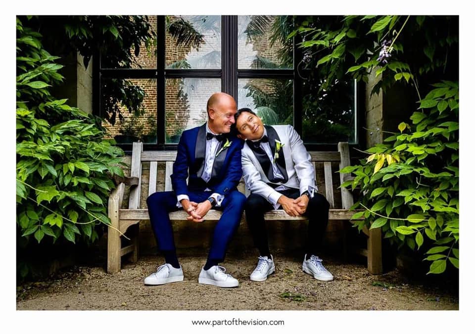 Burgerlijk huwelijk Mark & Victor, 4 juli 2020